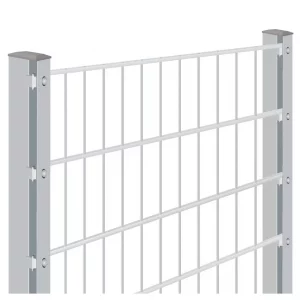 Grillage rigide panneaux sécurité double fil